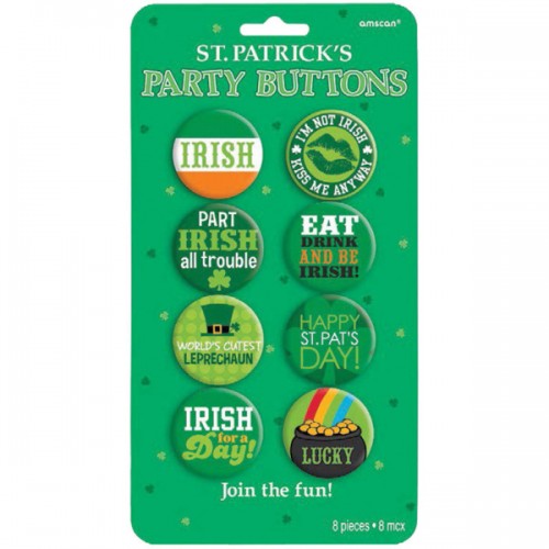 8 badges saint Patrick