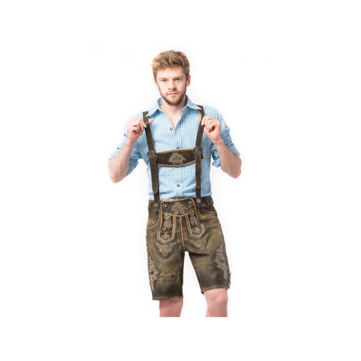Lederhose brun retro Lederhose brun retro