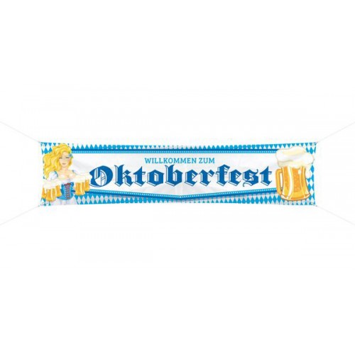 Bannière deco Oktoberfest